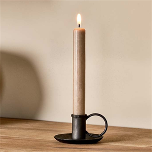 Nkuku Amri Iron Black Candlestick